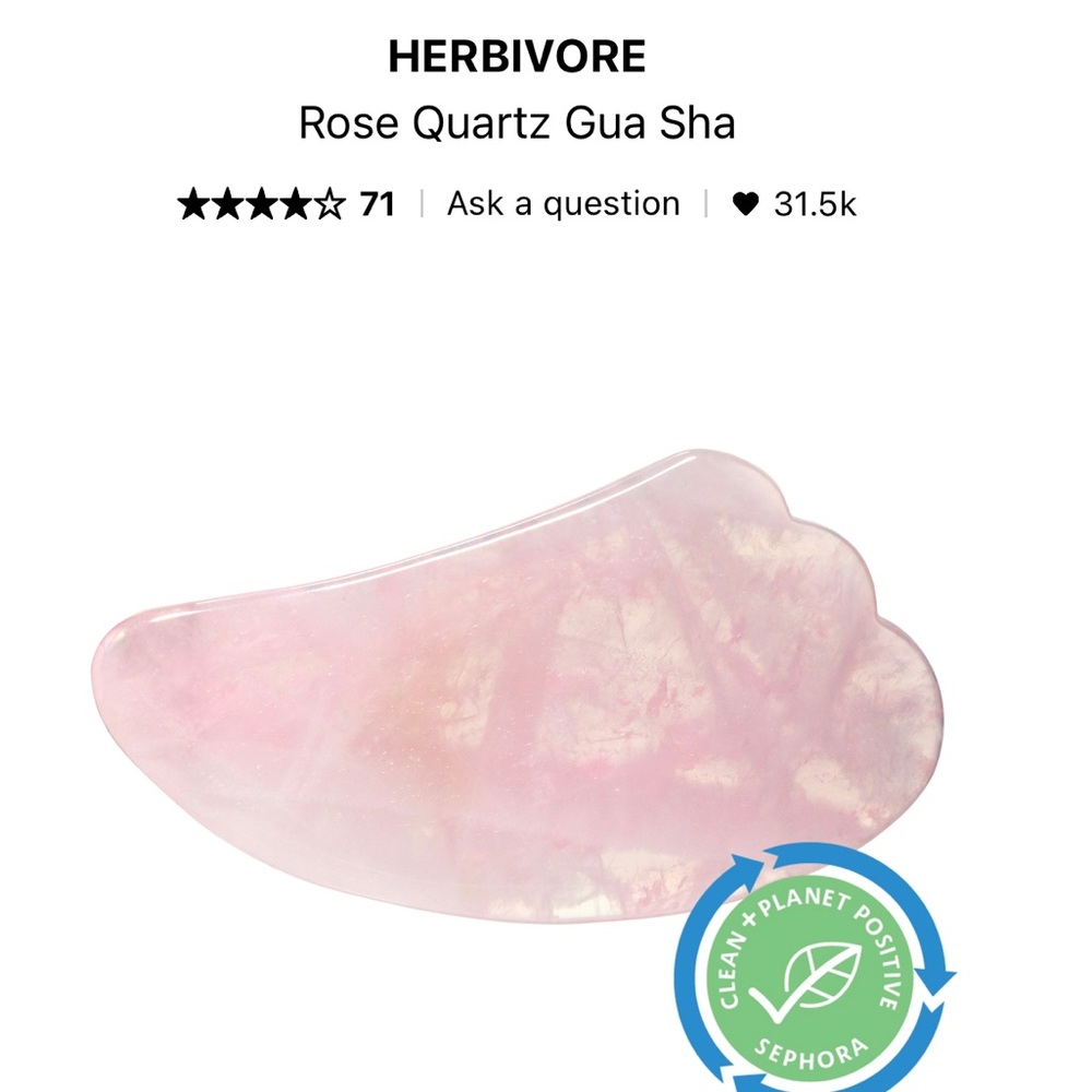 Rose Quartz Gua Sha